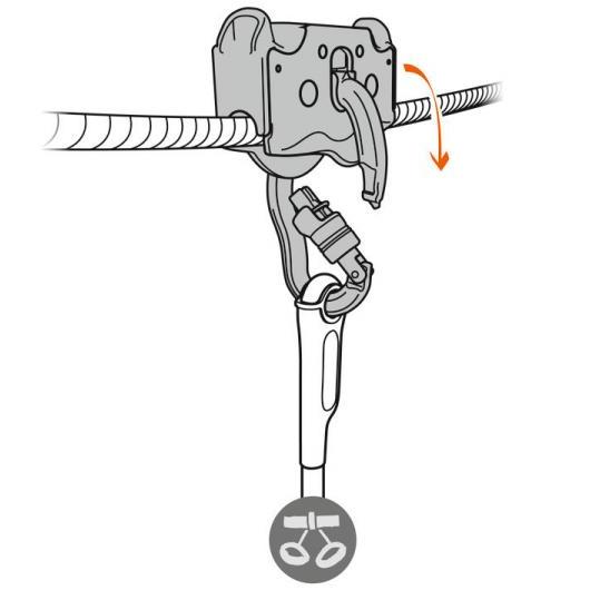 Блок TRAC GUIDE LT | Petzl