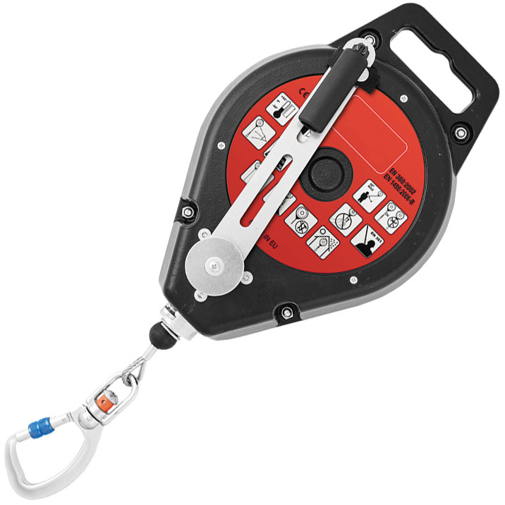 Устройство для страховки втягивающего типа Gripstop 25 Evac | 25 м | Safe-Tec