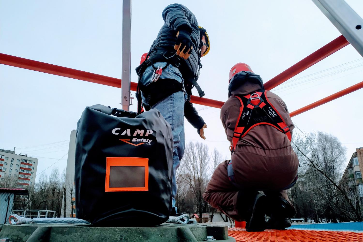 Эвакуационный комплект Rescue Kit Druid на практике