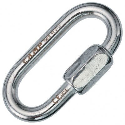 Карабин Oval 10 mm Inox Quick Link | CAMP