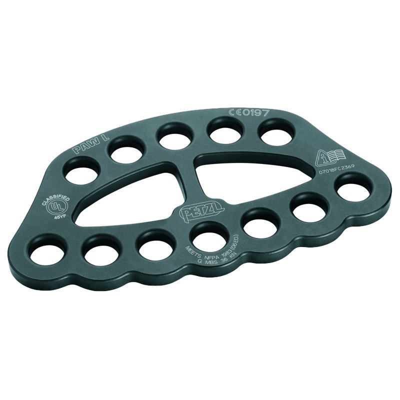 Риггинговая пластина Paw L | Black | Petzl