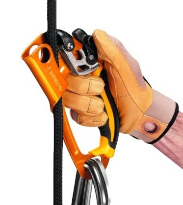 Зажим ручной Ascension | Левый | Petzl