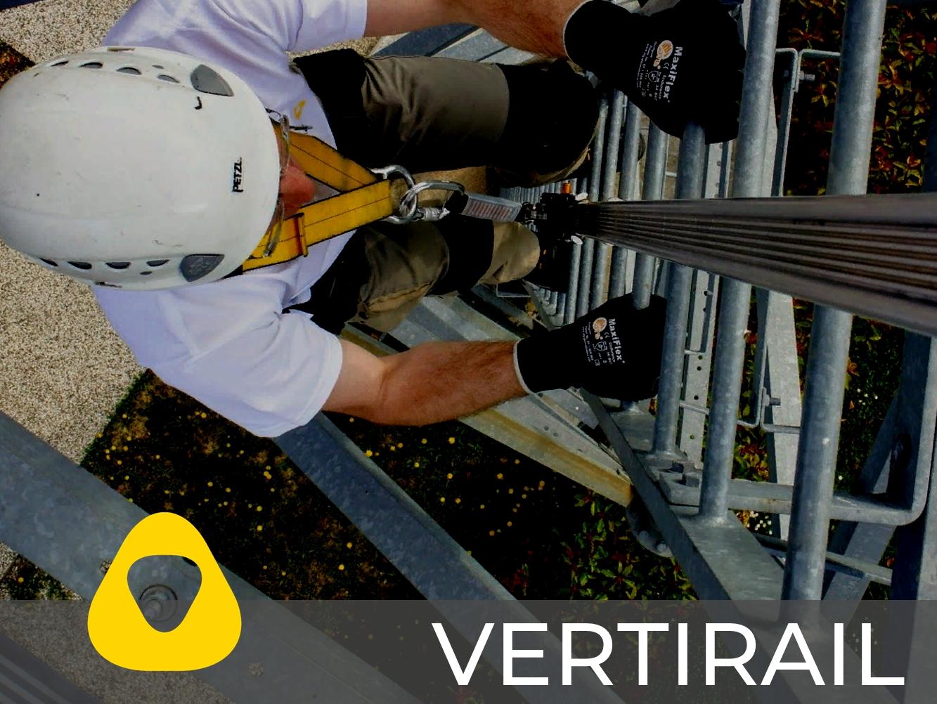 Стационарная анкерная линия Vertirail | Delta Plus