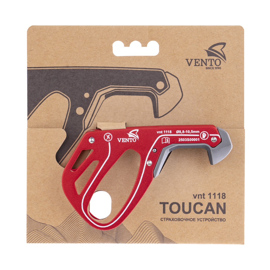 Страховочное устройство Toucan | Vento (Серый)