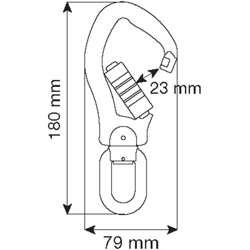 Карабин Alu Hook 3Lock | CAMP
