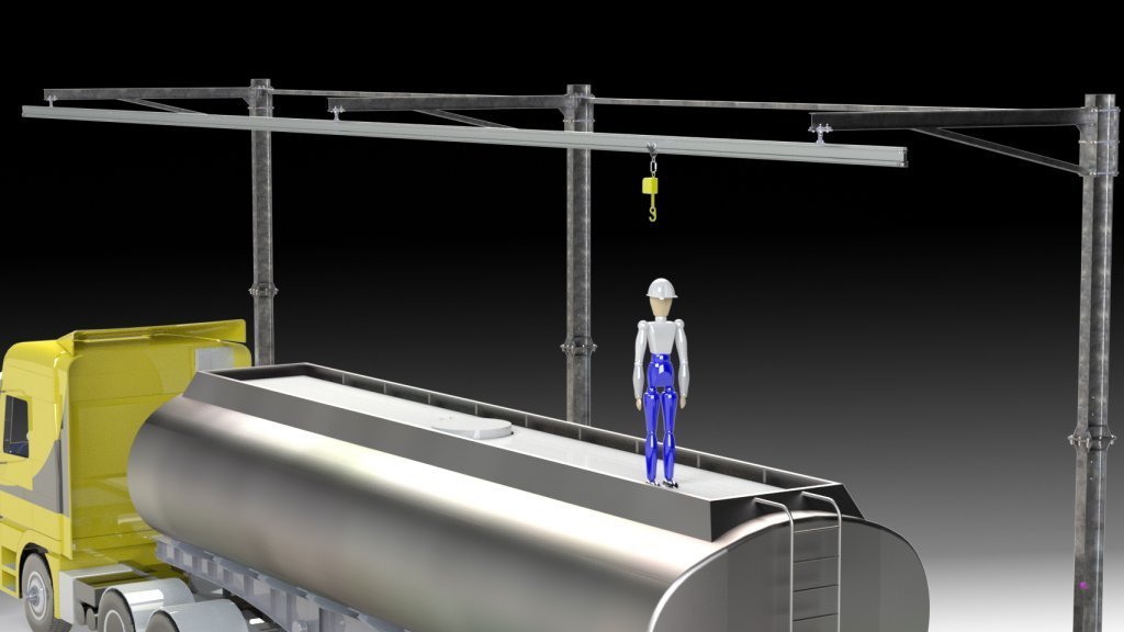 VERTIC ALTIRAIL LR на портале эстакады