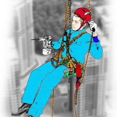 Верёвочная вертикальная «Линия жизни» — мобильная вертикальная система защиты от падения с высоты, использующая в качестве анкерной направляющей полиамидный канат с сердечником низкого растяжения.