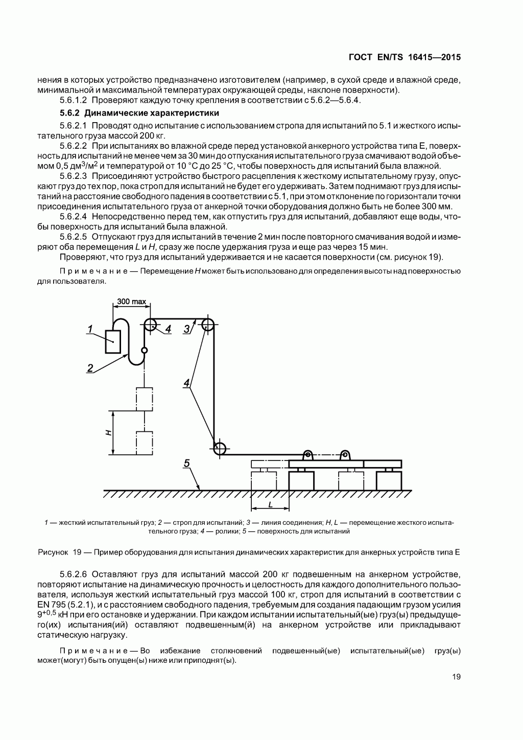 ГОСТ EN/TS 16415-2015. Анкерные устройства для использования более, чем одним человеком одновременно. 