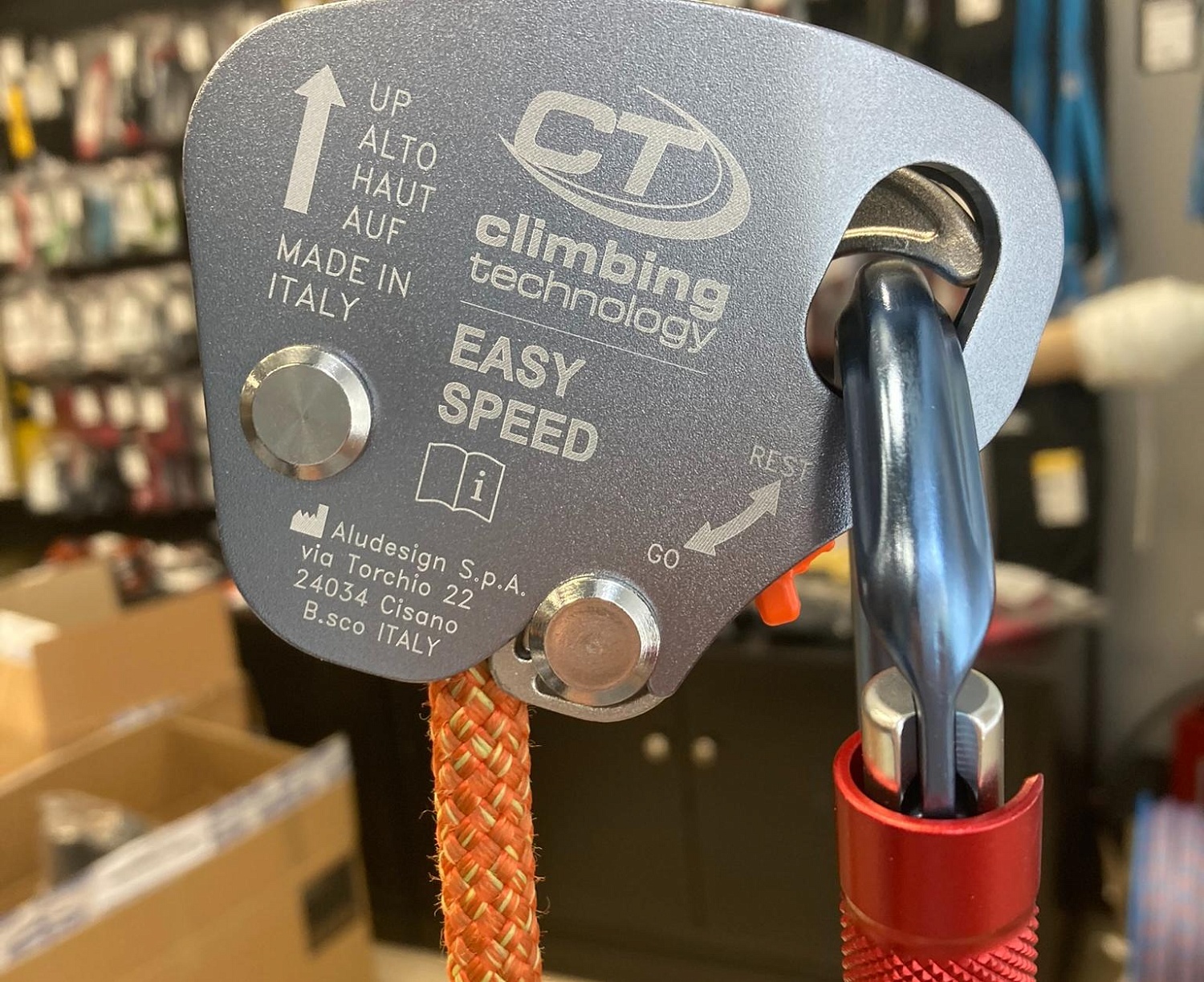 Страховочное устройство EASY SPEED | Climbing technology