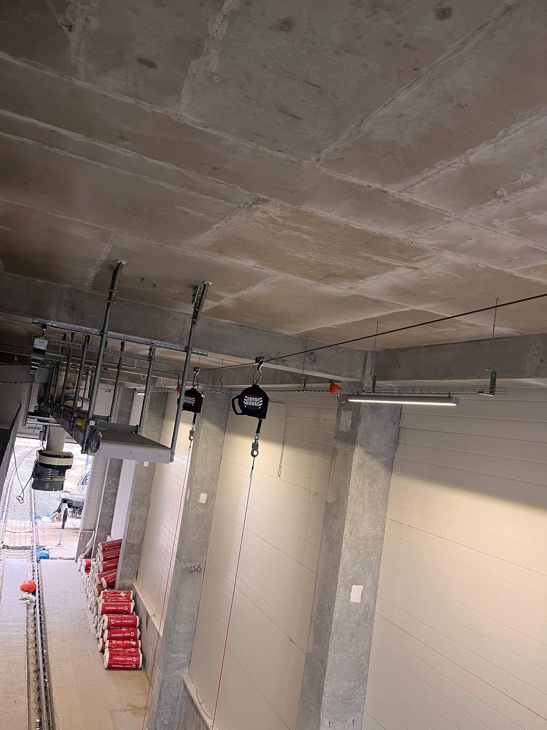 Анкерные линии    для работы на эстакадах