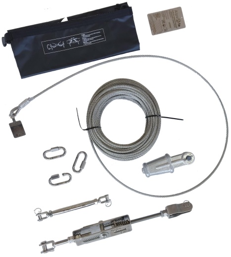 Переносная тросовая анкерная линия M-FLEX, Alpsafe