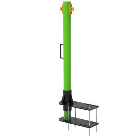 Анкерный столб Пост 2.01, Ал, 1.5 м, МАКсэйф