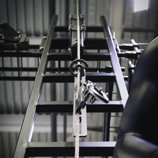 Вертикальная жесткая анкерная линия TL10 Лифт, Ventopro