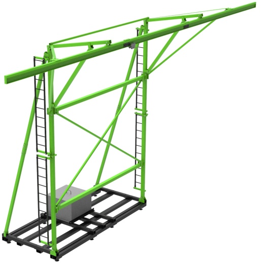 Вспомогательная конструкция Хардлайн с лестницей