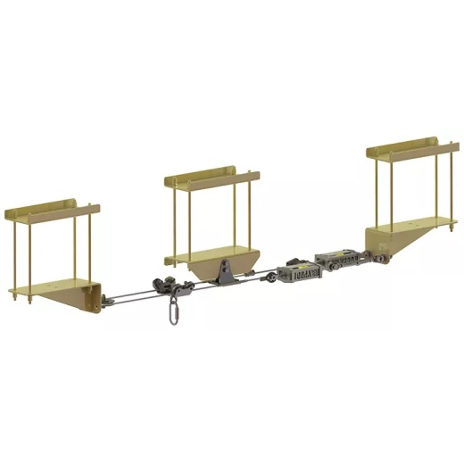 Горизонтальная гибкая анкерная линия Тандем CL20, Ventopro