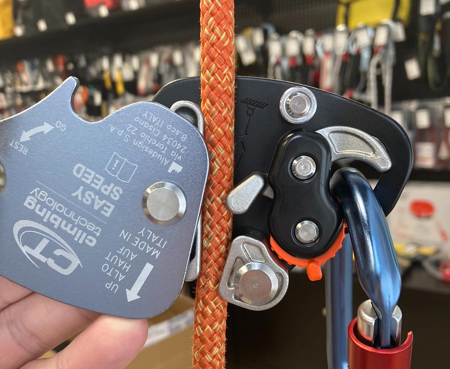 Страховочное устройство EASY SPEED | Climbing technology