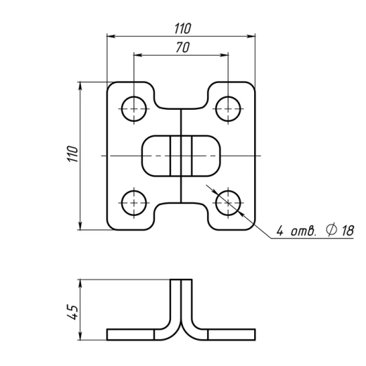 Анкерное устройство Нова, Цинк, Ventopro