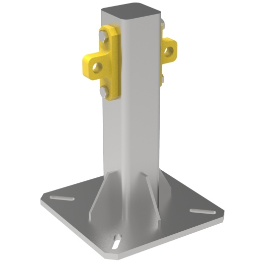 Анкерный столб Пост 1.01-1.03, Цинк, 0.3-0.5 м, МАКсэйф